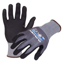  15-Gauge Seamless Nylon/Spandex Blended Work Gloves with a Dura-Foam Nitrile/PU Palm Coating and Nitrile Reinforced Thumb Crotch | DX1010