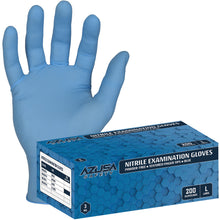  3-Mil Blue Disposable Nitrile Exam Gloves | Powder-Free | Ambidextrous | Single-Use | Food Safe | ND3000