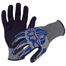  18-Gauge Seamless HPPE-Blend ANSI A4 Gloves with a Ultra-Thin Micro-Foam Nitrile/PU Palm Coating and Low-Profile TPR Knuckle Guards | BW4050