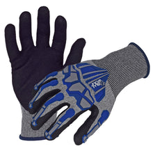  18-Gauge Seamless HPPE Blend, ANSI A4 Glove with Sandy-Foam Nitrile Palm Coating and Low-Profile TPR Knuckle Guards | BW4090