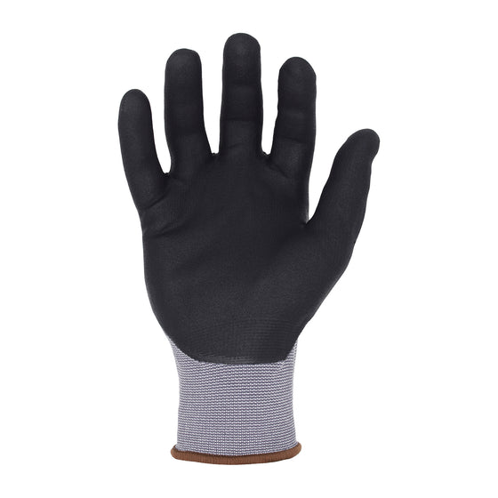 15-Gauge Seamless Nylon/Spandex Blend Glove with Micro-Foam Nitrile/PU 3/4 Coating | DX1040
